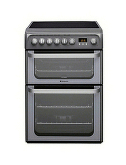 Hotpoint HUE61 Electric Cooker Graphite